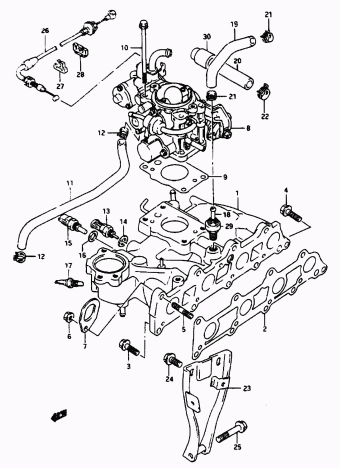 Vitara/Sidekick SE416 SE416 (E03,E33:MY 1991)