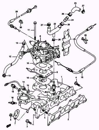 Vitara/Sidekick SE416 SE416 (E03,E33:MY 1990)