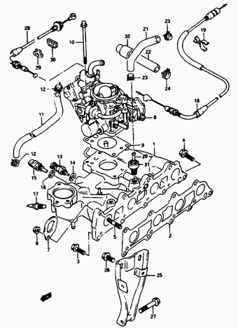 Vitara/Sidekick SE416 SE416 (E03,E33:MY 1991)