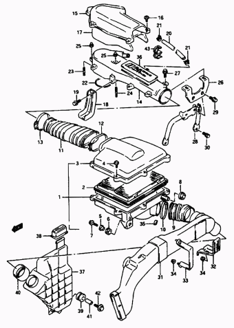 Vitara/Sidekick SE416 SE416 (E03,E33:MY 1991)