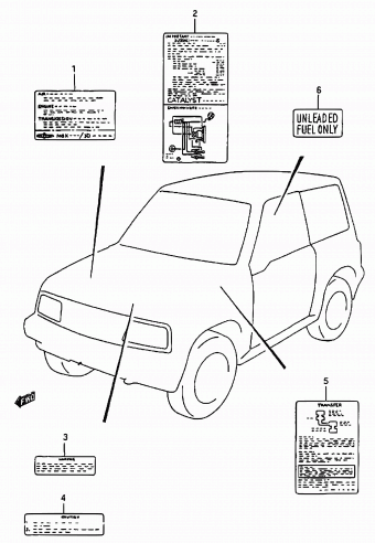 Vitara/Sidekick SE416 SE416 (E03,E33:MY 1993)