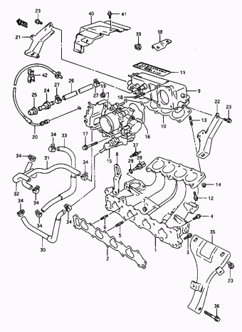 Vitara/Sidekick SE416 SE416 (E03,E33:MY 1993)