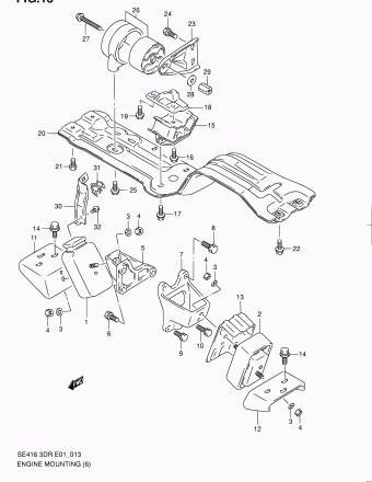 Vitara/Sidekick SE416 SE416-2 (3DR)