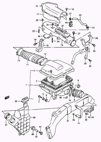Vitara/Sidekick SE416 SE416 (E03,E33:MY 1994)