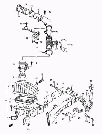 Vitara/Sidekick SE416 SE416 (E03,E33:MY 1993)