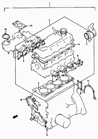 Vitara/Sidekick SE416 SE416 (E03,E33:MY 1989)