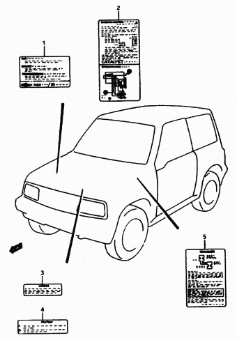 Vitara/Sidekick SE416 SE416 (E03,E33:MY 1989)