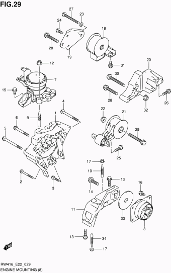 SX4/S-Cross RW420D RW420D-3 (MAGYAR)