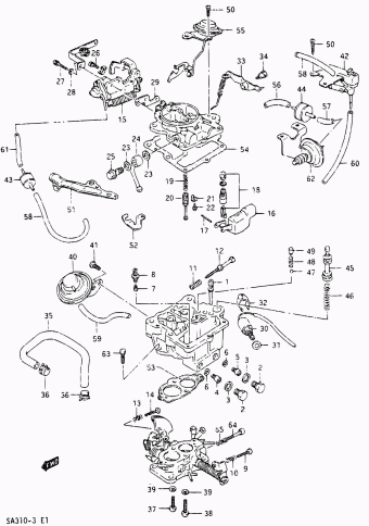 Forsa/Sprint/Swift (SA) SA310 SA310-3 (E01)
