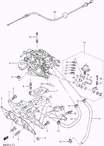 Forsa/Sprint/Swift (SA) SA310 SA310-3 (E01)