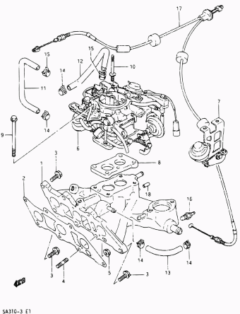 Forsa/Sprint/Swift (SA) SA310 SA310-3 (E01)