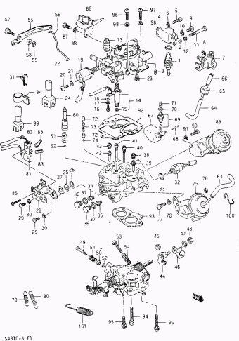 Forsa/Sprint/Swift (SA) SA310 SA310-3 (E01)