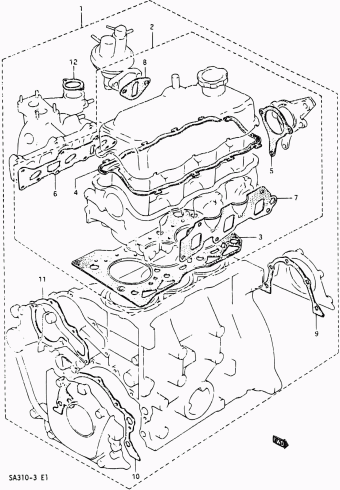 Forsa/Sprint/Swift (SA) SA310 SA310-3 (E01)