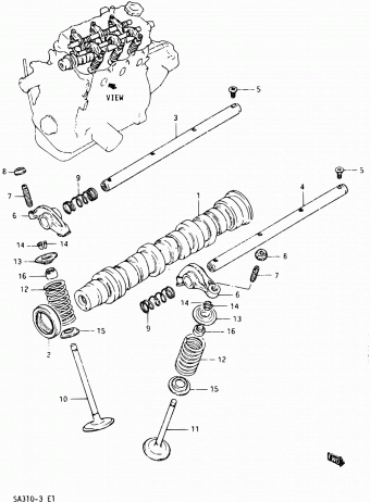 Forsa/Sprint/Swift (SA) SA310 SA310-3 (E01)