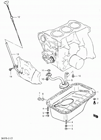 Forsa/Sprint/Swift (SA) SA310 SA310-3 (E01)