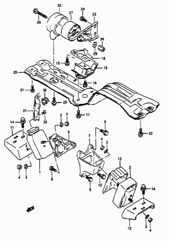 Vitara/Sidekick SE416 SE416 (E28:MY 1991)