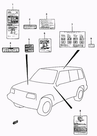 Vitara/Sidekick SE416 SE416 (E03,E28,E33,E60:MY 1996)