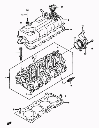 Vitara/Sidekick SE416 SE416 (E28:MY 1991)