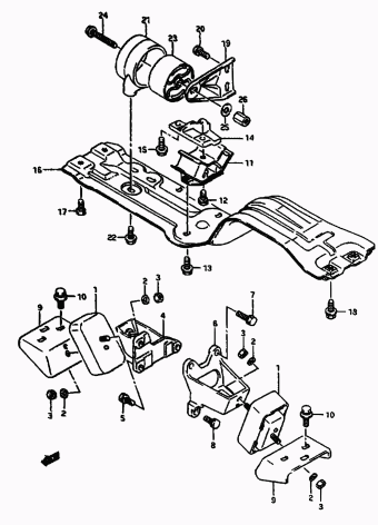 Vitara/Sidekick SE416 SE416 (E24)