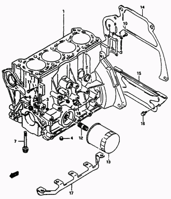 Vitara/Sidekick SE416 SE416-3 (E24)