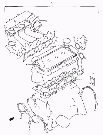 Vitara/Sidekick SE416 SE416 (E03,E28,E33,E60:MY 1996)