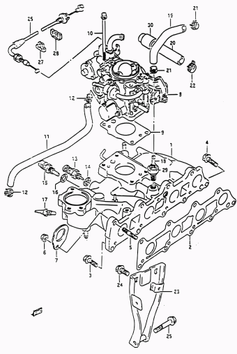 Vitara/Sidekick SE416 SE416 (MY:97-98, Santana)