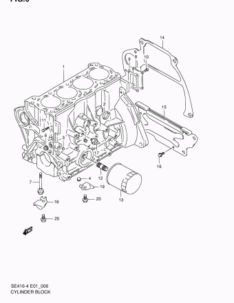 Vitara/Sidekick SE416 SE416-4