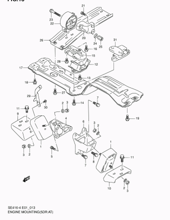 Vitara/Sidekick SE416 SE416-4