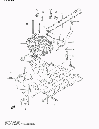 Vitara/Sidekick SE416 SE416-5