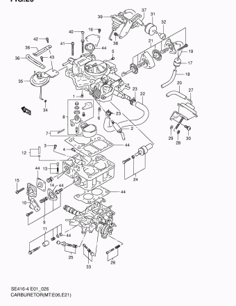 Vitara/Sidekick SE416 SE416-4