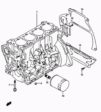 Vitara/Sidekick SE416 SE416 E-III (Santana)
