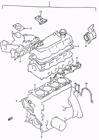 Vitara/Sidekick SE416 SE416 (MY:97-98, Santana)