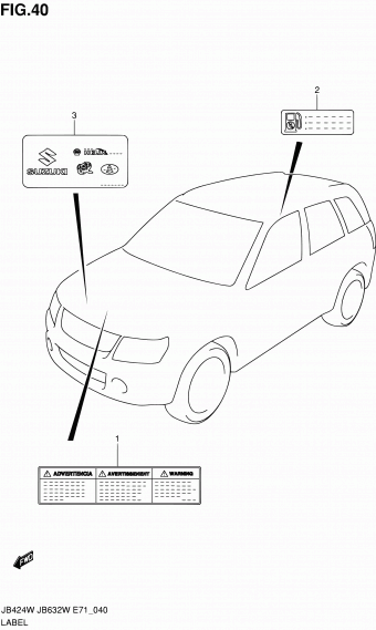 Grand Vitara JB424 JB424W (E71:MY 2009)