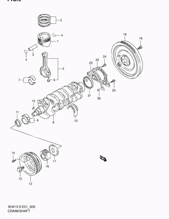 Alto - A-Star/Celerio/800/Fronte/Cultus SH410 SH410-5 (Maruti)