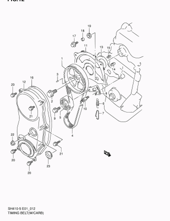Alto - A-Star/Celerio/800/Fronte/Cultus SH410 SH410-5 (Maruti)