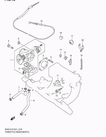 Alto - A-Star/Celerio/800/Fronte/Cultus SH410 SH410-5 (Maruti)
