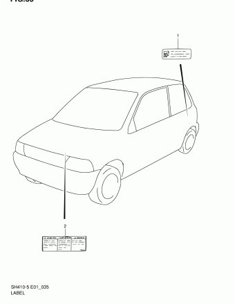 Alto - A-Star/Celerio/800/Fronte/Cultus SH410 SH410-5 (Maruti)