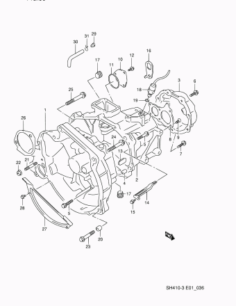 Alto - A-Star/Celerio/800/Fronte/Cultus SH410 SH410-3 (Maruti)