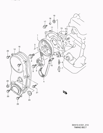 Alto - A-Star/Celerio/800/Fronte/Cultus SH410 SH410-4 (Maruti)