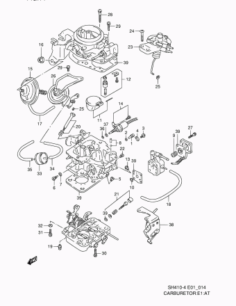 Alto - A-Star/Celerio/800/Fronte/Cultus SH410 SH410-4 (Maruti)