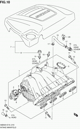 Kizashi A6B424 A6B424 (E10)
