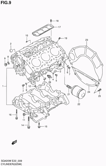 Grand Vitara SQ625 SQ625W (E43)