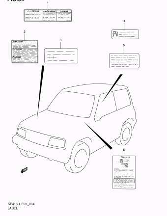 Vitara/Sidekick SE416 SE416-4