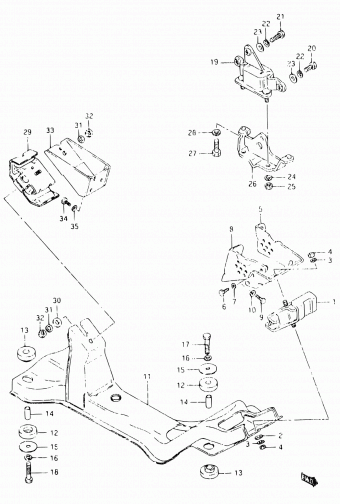 Alto - A-Star/Celerio/800/Fronte/Cultus SB308 SB308-2 (E01)
