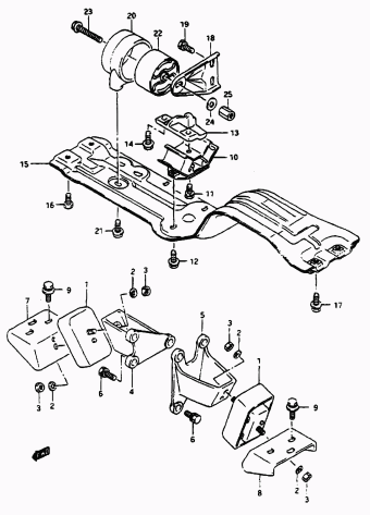 Vitara/Sidekick SE413 SE413