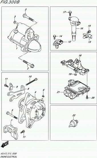 Swift A2L412 A2L412 (E10,E48,E71,E85,E96)