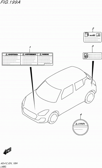 Swift A2L412 A2L412 (E24,E35)