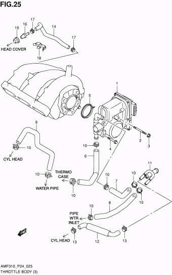 Alto - A-Star/Celerio/800/Fronte/Cultus AMF310 AMF310 (E24,E30,E35,E38)