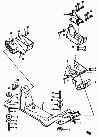 Alto - A-Star/Celerio/800/Fronte/Cultus SB308 SB308 (E01)