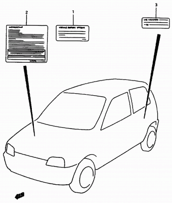 Alto - A-Star/Celerio/800/Fronte/Cultus SD306 SD306-2